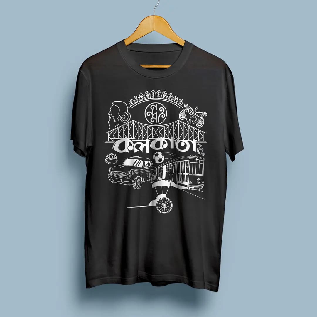 Kolkata - Bengali Graphic T-Shirts