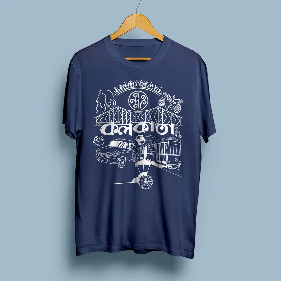 Kolkata - Bengali Graphic T-Shirts
