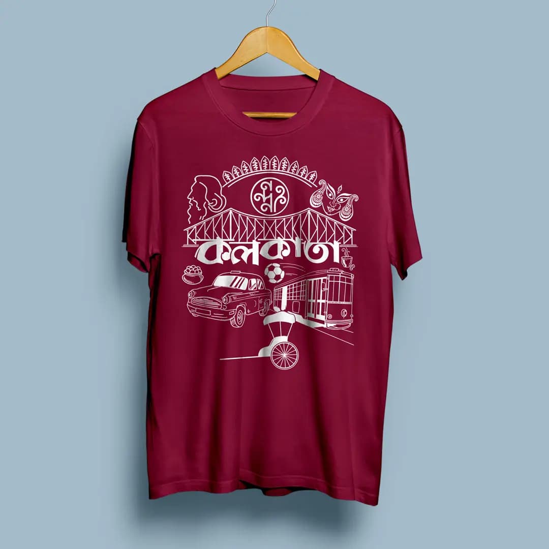 Kolkata - Bengali Graphic T-Shirts