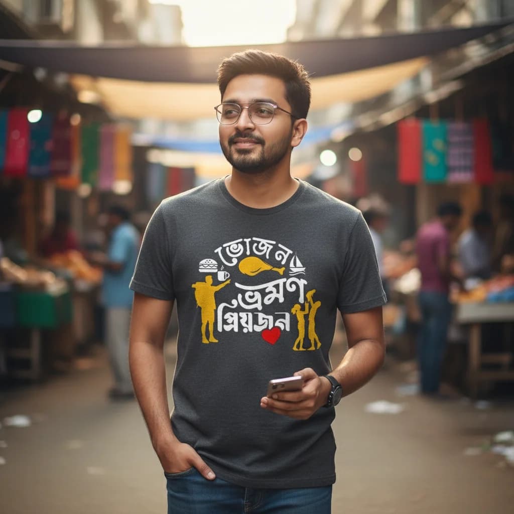 Vojon Vromon - Bengali Travel T-Shirt