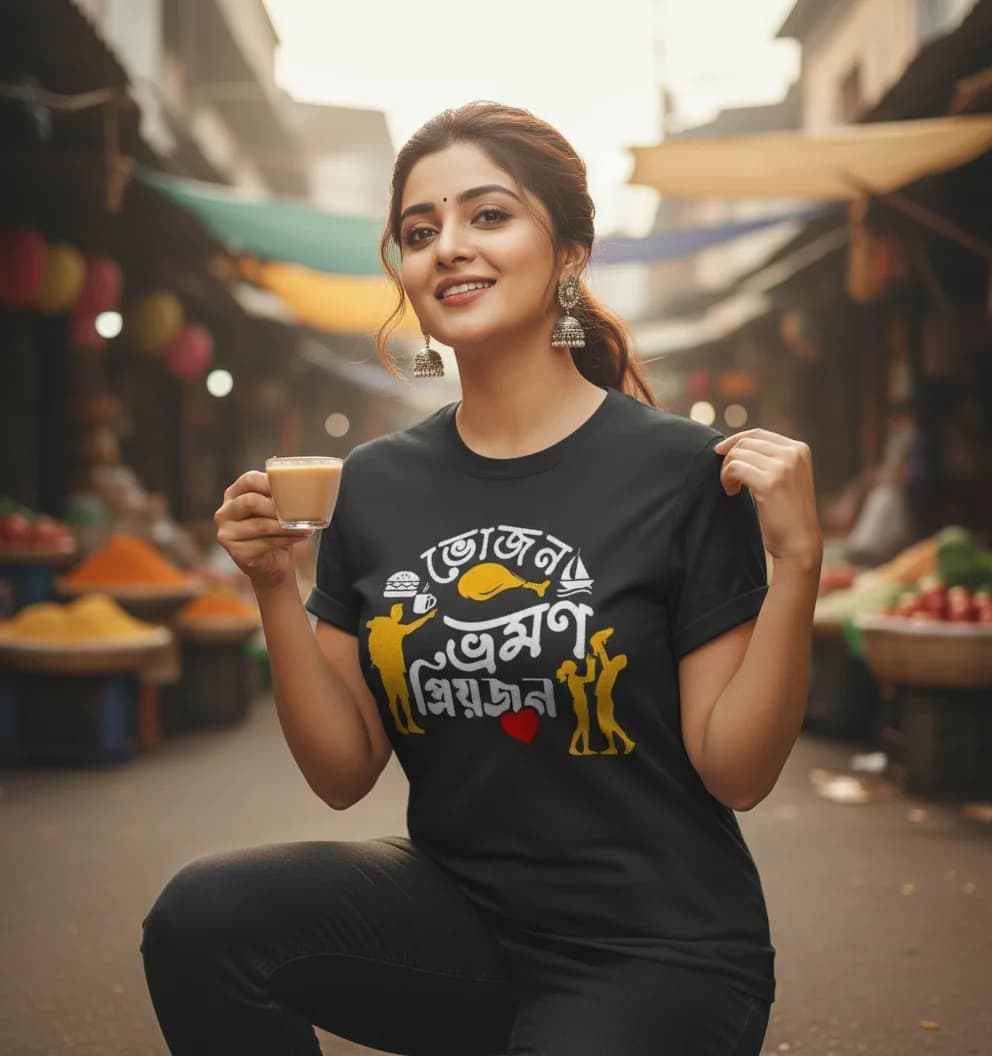 Vojon Vromon - Bengali Travel T-Shirt