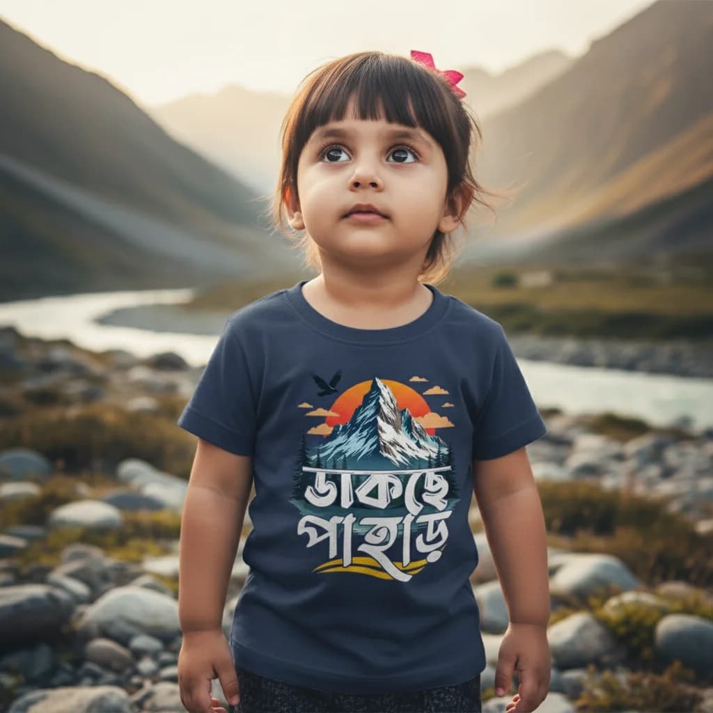 Dakche Pahar T-Shirt (2025 Edition) (Kids T-Shirt)