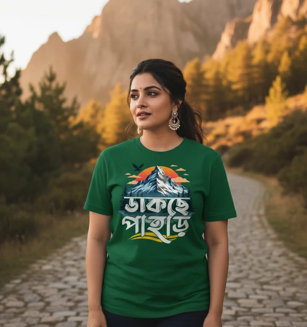 Dakhche Pahar - Bengali Travel T-Shirt