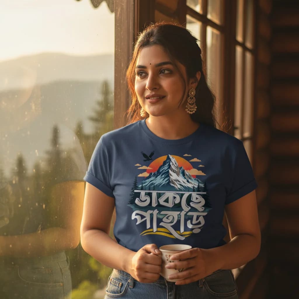 Dakhche Pahar - Bengali Travel T-Shirt